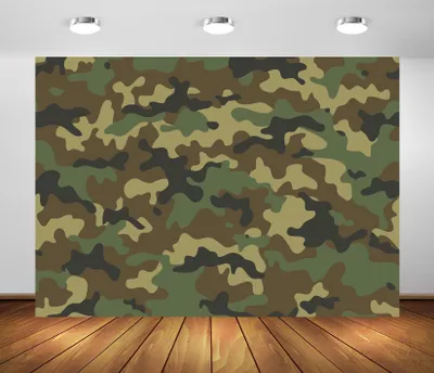Productafbeelding van Fotografie Achtergrond - Abstract Camouflagepatroon - 2,1 x 1,5 m