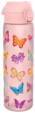 Immagine prodotto di Borraccia Ion8 da 500 ml A prova di perdite Apertura con una sola mano Chiusura sicura Lavabile in lavastoviglie Senza BPA Maniglia per il trasporto Tappo ribaltabile Facile da pulire Clima neutrale Design a farfalla