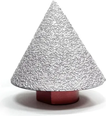 Obrázek produktu pro Diamantové zkosené frézy, pájené zkosené nástroje, frézy na dlaždice, mramor a žulu, vrtání otvorů, zvětšování, zkosené hrany, leštění kamene, příslušenství pro ruční vrtačky a úhlové brusky