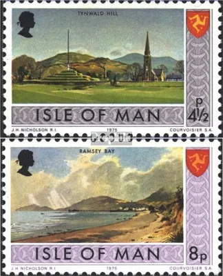 Produktbild von Briefmarken GB - Isle of Man 1975 Mi 52-53 (kompl.Ausg.) postfrisch Freimarken