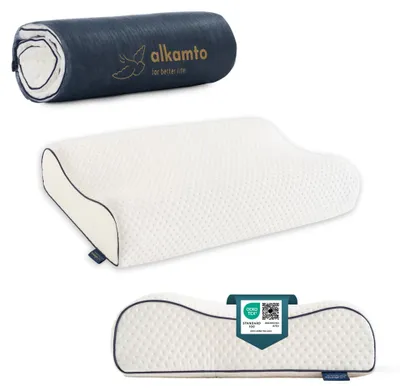 Produktbild von Ergonomisches Memory-Schaum-Kopfkissen für einen komfortablen Schlaf