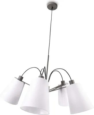 Produktbild von Phlilips Hängelampe Moy Hellgrau Crown Light Dimmable 405689316
