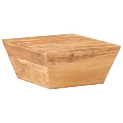 Image de vidaXL Table basse en V 66x66x30 cm acacia massif