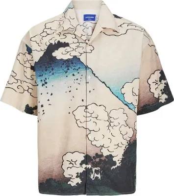 Zdjęcie produktu dla Jack & Jones Tokyo Koszula z krótkim rękawem Beżowy M Męski Beżowy M