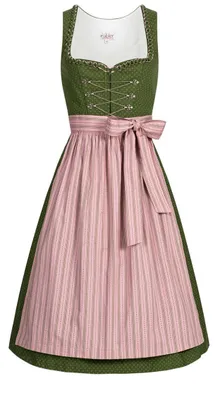 Produktbild von Dirndl midi Thea in Oliv von Nübler Größe 34