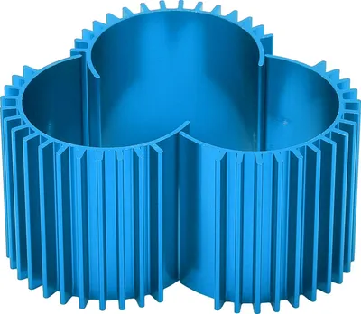 Obrázok produktu pre 3ks hliníkový 370 bezkartáčový motor chladič chladiace plutvy pre WPL C14 RC CarBlue