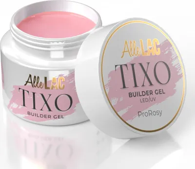 Produktbild von AlleLac Tixo Builder Gel ProRosy 45 g thixotropes Aufbaugel