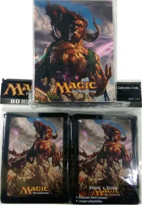 Produktbild von Ultra Pro Bundle - 80 Born of the Gods Sleeves + Deckbox V2