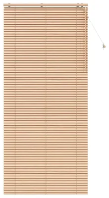 Produktbild von vidaXL Jalousie Eichenoptik 100 x 250 cm 35 mm Massives Paulownia-Holz