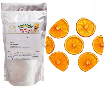 Obrázek produktu pro Sušené pomeranče 50 g – pomerančové plátky do vánočního čaje