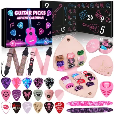 Productafbeelding van Adventskalender met Gitaarplectrums 2026