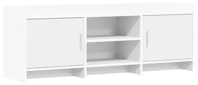Produktbild von vidaXL TV-Schränk 130 x 33 x 47 cm Weiß Holzwerkstoff