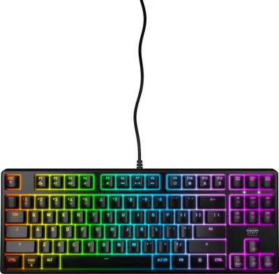 Obrázek produktu pro CHERRY K4V2 TKL, Kabel, USB, Mechanický spínač, QWERTY, RGB LED, Černá