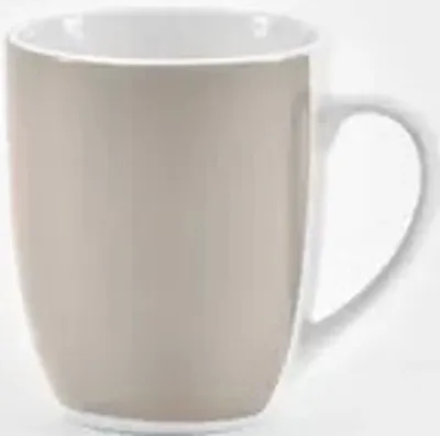 Produktbild von Van Well 6er Set Kaffeebecher "Vario taupe" 300ml