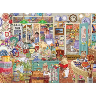 Produktbild von GIBSONS Puzzle Verity's Antique Shop 1000 Teile