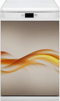 Produktbild von Dekorative Magnetmatte Küche Geschirrspüle 45x80 cm Magnet für Spülmaschine - Flamme