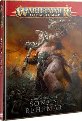 Produktbild von Games Workshop Sons of Behemat Battletome – Offizielles Regelbuch für Tabletop-Spiele