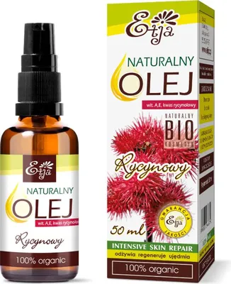 Produktbild von Etja Bio Rizinusöl 50 ml - Natürliche Pflege mit langer Haltbarkeit