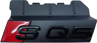 Zdjęcie produktu dla Oryginalny emblemat Audi SQ5 Q5 Black Edition Emblemat z logo w kolorze czarnym