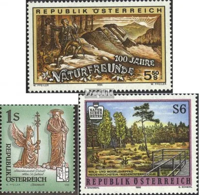 Produktbild von Briefmarken Österreich 1995 Mi 2154,2155,2156 (kompl.Ausgaben) postfrisch Sondermarken