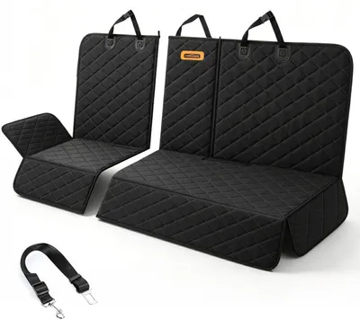 Immagine prodotto di Elzusha - Coperta impermeabile per cani, adatta all'auto, dimensioni 135 x 118 cm