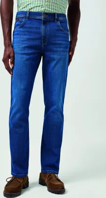 Produktbild von WRANGLER, Herren Jeanshosen, Straight fit, TEXAS, W31 L30, Blau, Jeans, baggyjeans, buggy