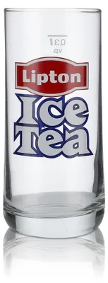 Produktbild von Lipton Eistee Glas 0,3l Gläser Longdrinkglas Cocktailglas Retro IceTea