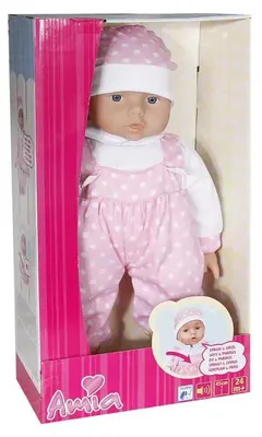 Produktbild von AM Weichpuppe 45cm, mit Sprechfunktion""