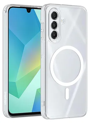 Imagen del producto de Cubierta trasera protectora con MagSafe para Samsung Galaxy A16 - Transparente