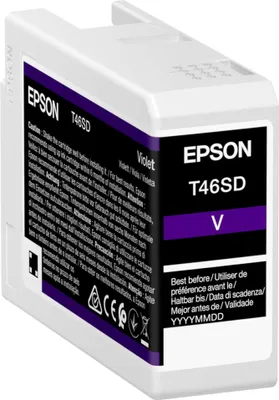 Produktbild von Epson Tintenpatrone violett T 46SD 25 ml Ultrachrome Pro 10