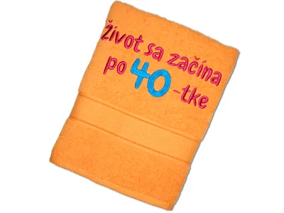 Obrázok produktu pre Osuška Život sa začína po 40-tke