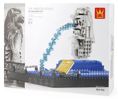 Zdjęcie produktu dla Wange W4218 Statuetka Merlion Singapor W4218