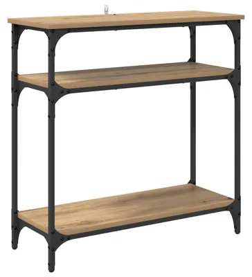 Produktbild von vidaXL Konsolentisch Artisan-Eiche 75 x 29 x 75 cm Holzwerkstoff