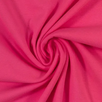 Produktbild von Bündchenstoff Heike van Swafing – 95% Baumwolle 5% Elasthan | 100 | 240 g/m² Fein & Elastisch 0935 Pnk