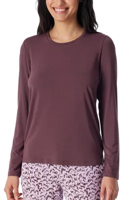 Produktbild von Schiesser Damen Schlafshirt Langarm Modal - Mix + Relax
