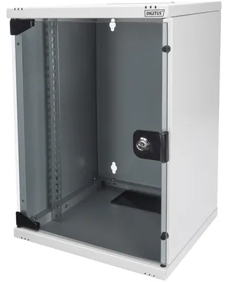 Produktbild von Professional 254 mm (10") Wandgehäuse - 312x300 mm (BxT) (grau, 9 Höheneinheiten)