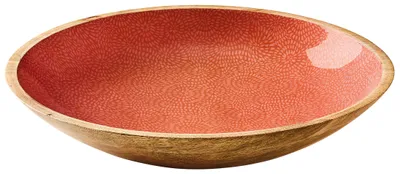 Produktbild von Zassenhaus Schale BRUSH CORAL, Mango, Ø 35 cm x 6 cm 80483 4006528080483