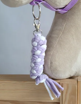 Produktbild von Hobby Horse Seilleine - Weiß und Lila