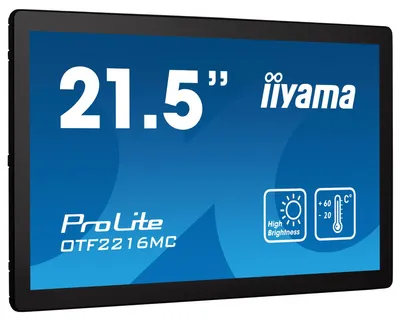 Immagine prodotto di Iiyama OTF2216MC-B1 IIYAMA 54,5 cm (21,5") OTF2216MC-B1 16:9 M-Touch HDMI+DP+USB