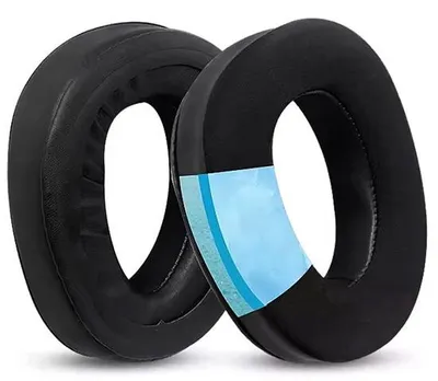 Produktbild von Ohrhörer-Kopfhörer-Ersatzkissen für Gaming-Kopfhörer, schwarz, klein