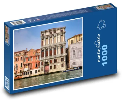 Obrázek produktu pro Puzzle 1000 Benátky - Itálie, historické domy - martinpuzzle
