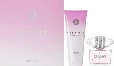 Produktbild von Versace Bright Crystal Geschenkset Eau de Toilette 90ml/body lotion 100ml