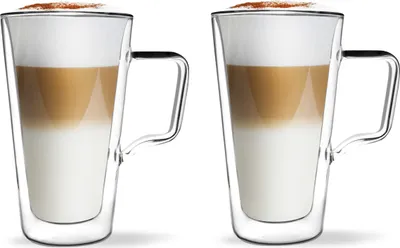 Obrázek produktu pro Vialli Design Sada sklenic DIVA s dvojitou stěnou 2 ks. 350 ml