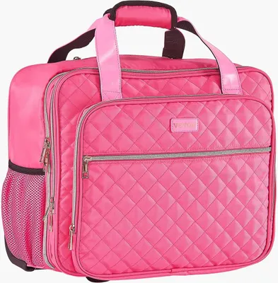 Image de Sacoche à roulettes pour ordinateur portable 17,3 pouces pour les voyages, pour femmes et hommes