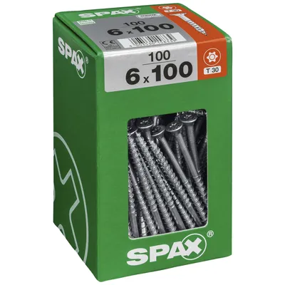 Produktbild von Spax Universalschrauben 6.0 x 100 mm TX 30 - 100 Stk.