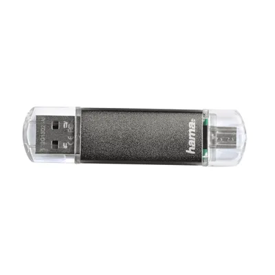 Produktbild von hama USB 2.0 OTG Speicherstick FlashPen "Laeta Twin", 32 GB