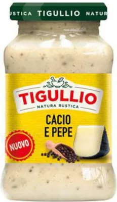 Produktbild von Nudelsauce Käse und Pfeffer Sauce Cacio e Pepe 190g - Tigullio