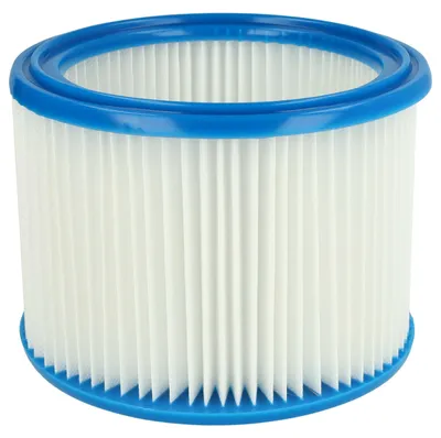 Rundfilter Faltenfilter für Stihl SE 62–161 E, blau/weiß, 1 Stück