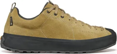 Mojito Wrap GTX von Scarpa; beiger Lifestyle-Schuh für Herren mit schwarzer Sohle.