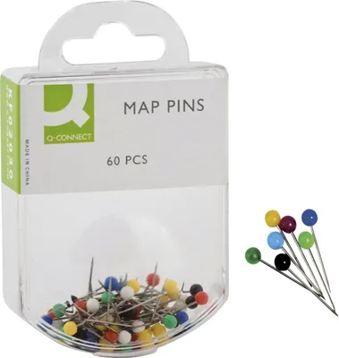 Immagine prodotto di Q-Connect® KF02030 Markiernadeln, sortiert, 60 Stück